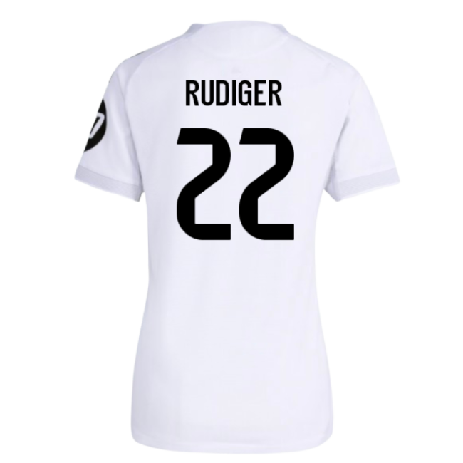 Excellent 2025-2026 Real Madrid Authentic Home Kit (womens) (rudige