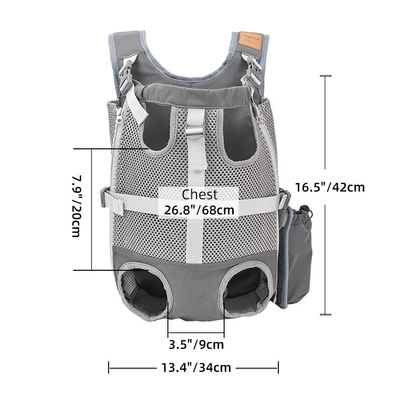 Fashion-Forward Pawporter French Bulldog Carrier Backpack – Travel An...