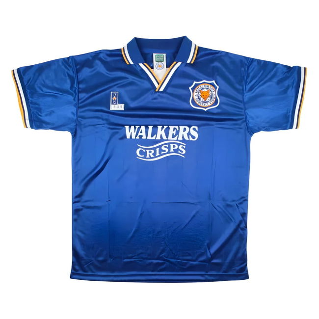 Authentic Leicester Elite Performance Modern Style Soccer Jersey