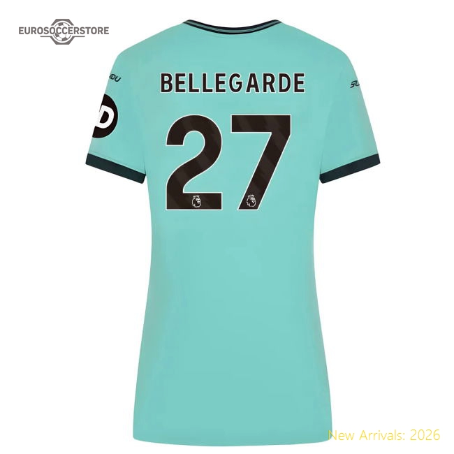 Luxury Football Team Womens Bellegarde Jersey 2025-2026 Soft-touch