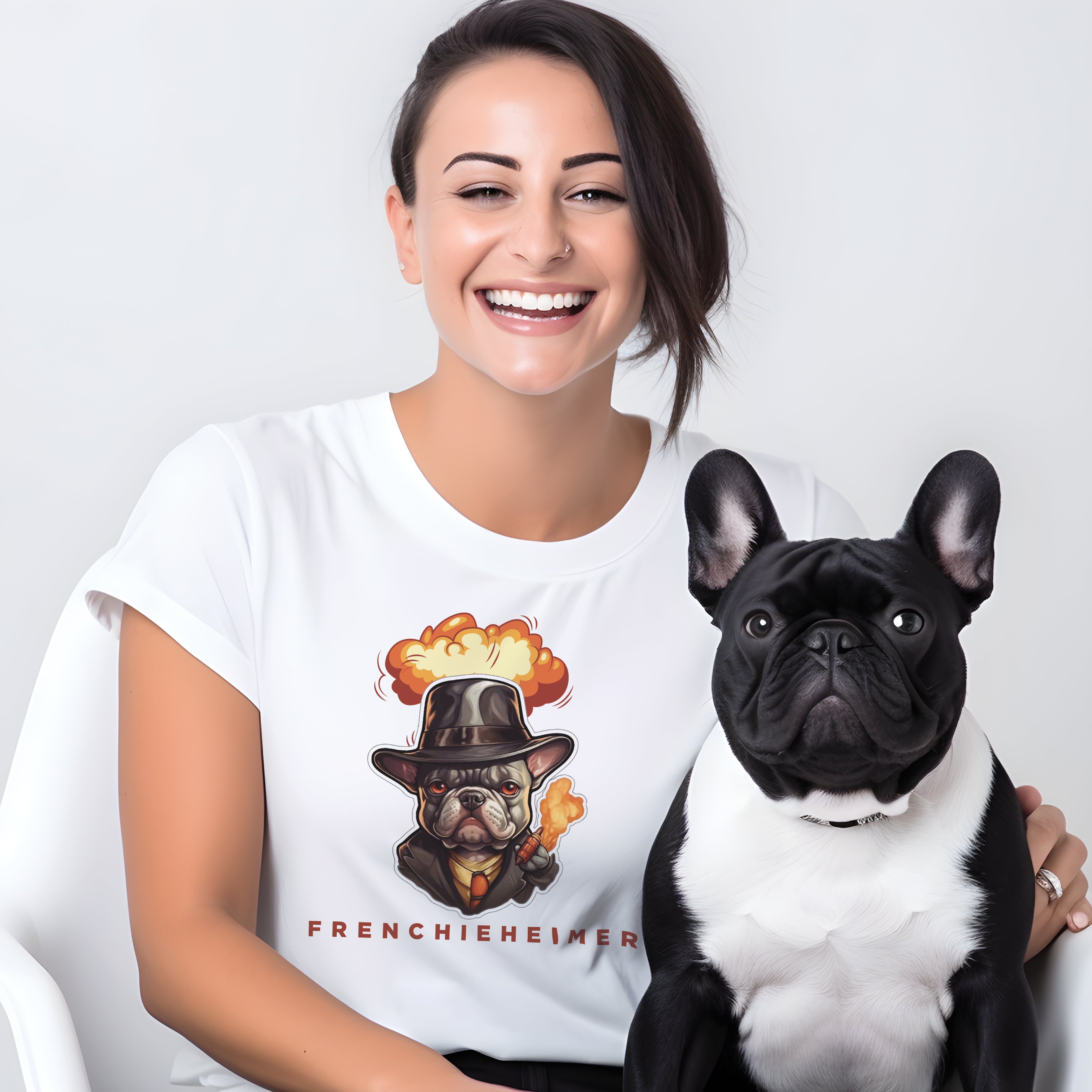 The Oppenheimer Version Of Frenchie - Comfy Unisex T-shirt Casual Wear