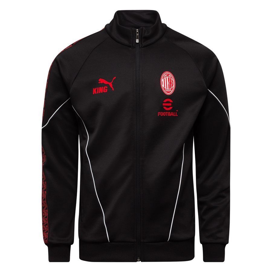 Milan Track Jacket King Anthem - PUMA Black/For All Time Red