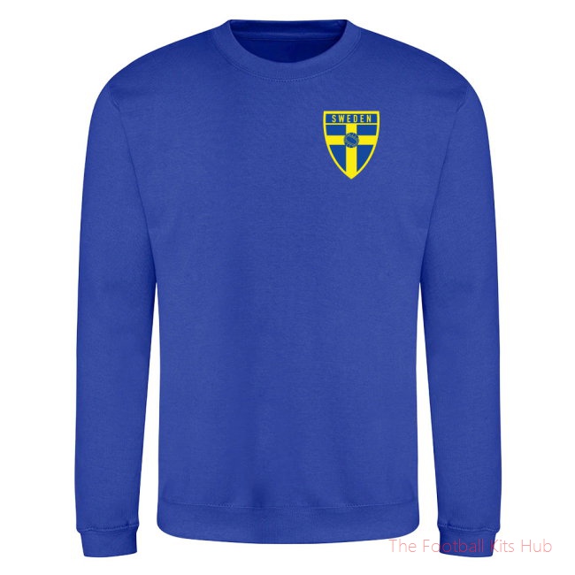 Men Sweden National Team Sweatshirt (Blue)