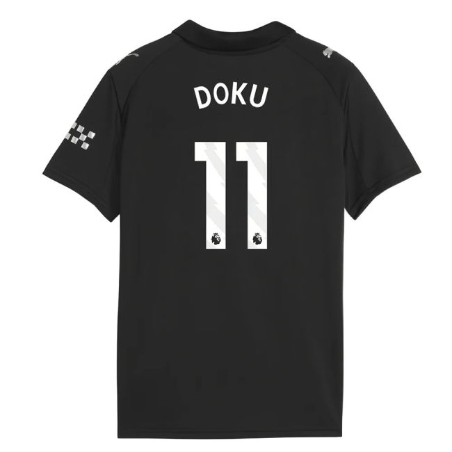 Premium 2025-2026 Man City Away With Retro Design - Machine Washable
