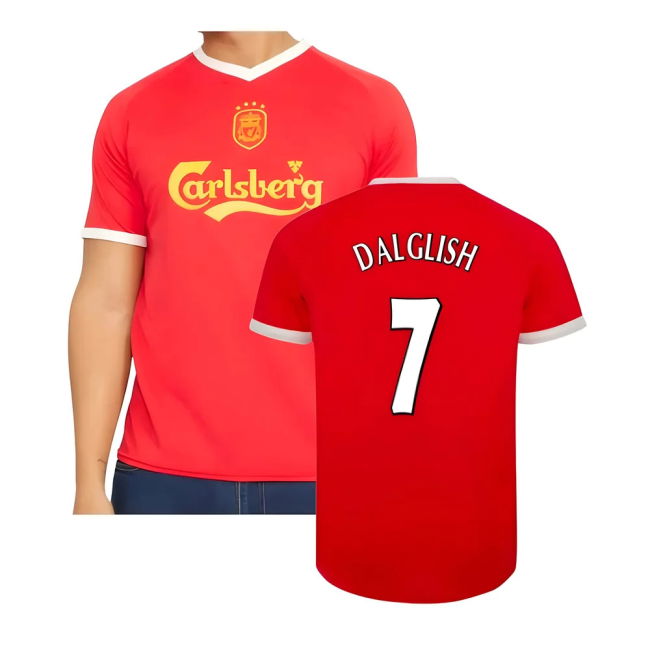 2001-20 Liverpool Authentic Home Jersey DALGLISH #7 L M S