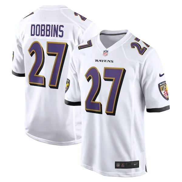 Performance Baltimore Ravens Game Jersey - Premium White NFL Fan Je...