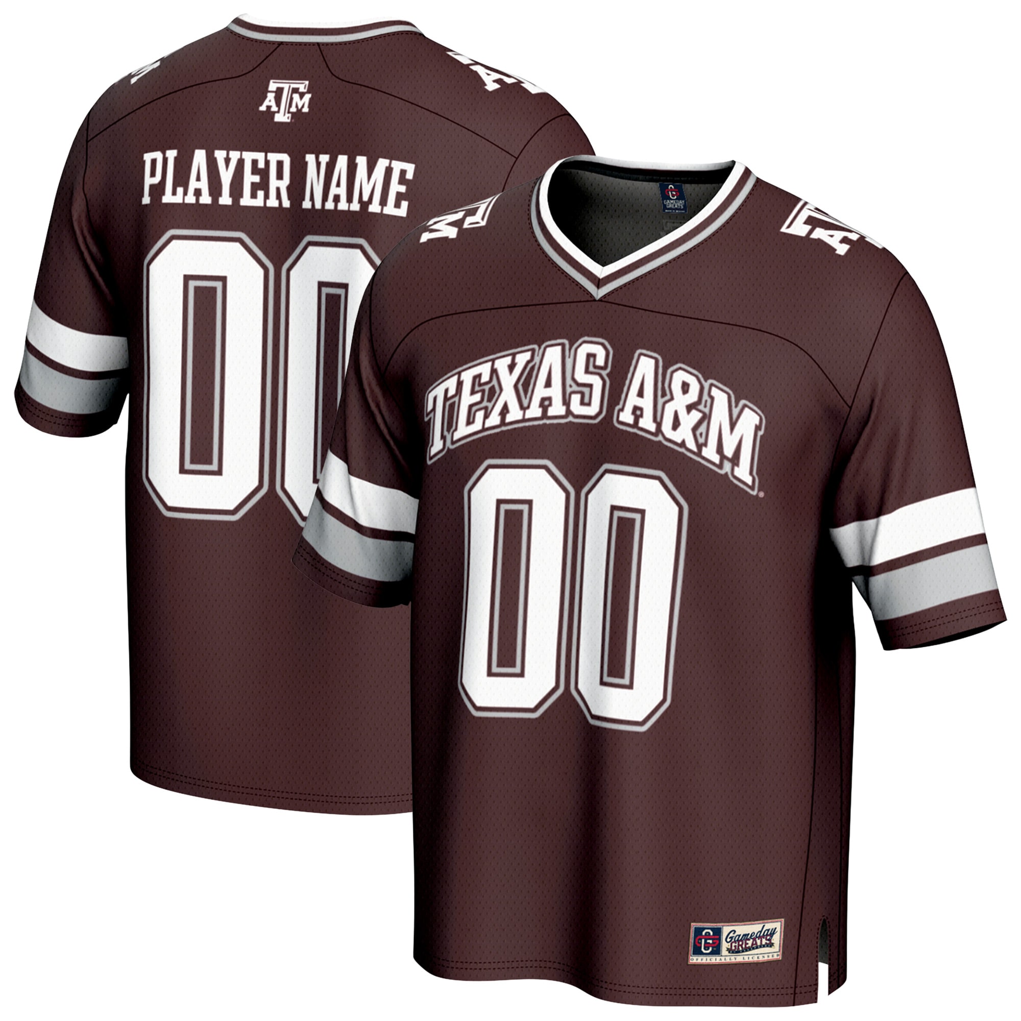 [NJP] Youth Texas A&M Aggies GameDay Greats NIL Pick-A-Player Football Fashion Jersey - Maroon
