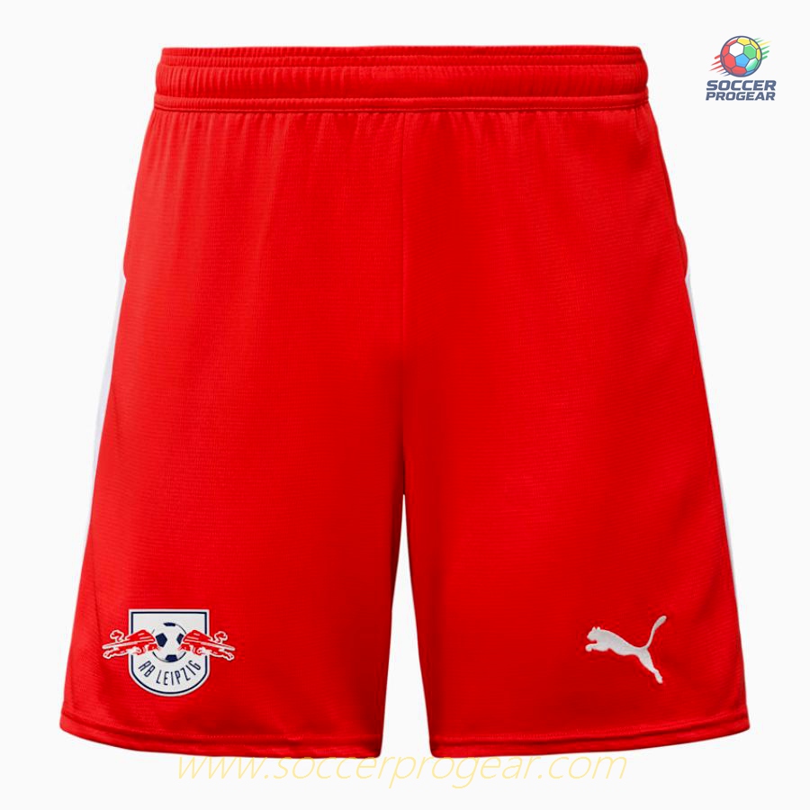 Red Bull Leipzig Youthren's Home Football Team Shirt Football Jersey 2025-2026 Season