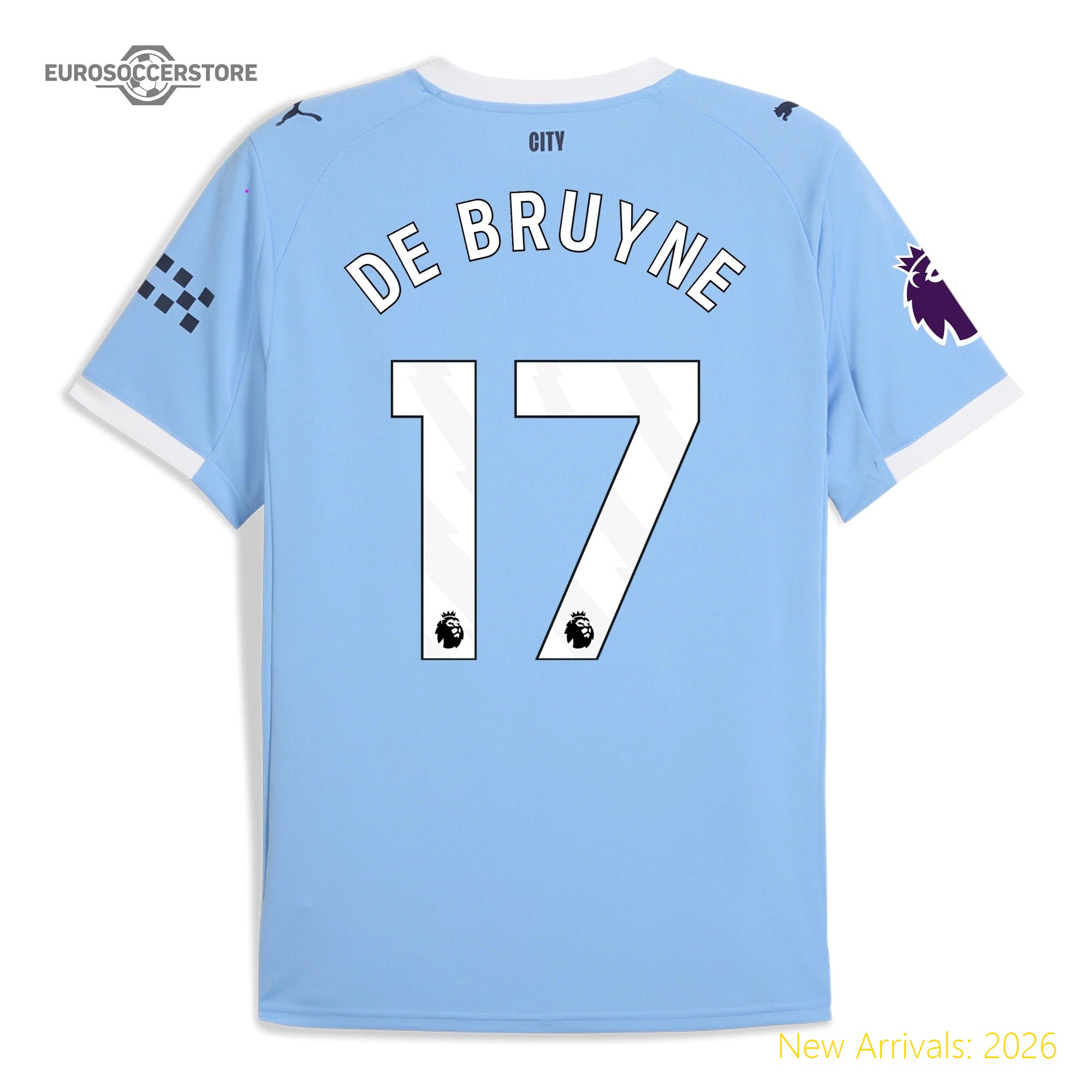 Official Team Merchandise Kids Mci Team Home Durable Jersey 2023