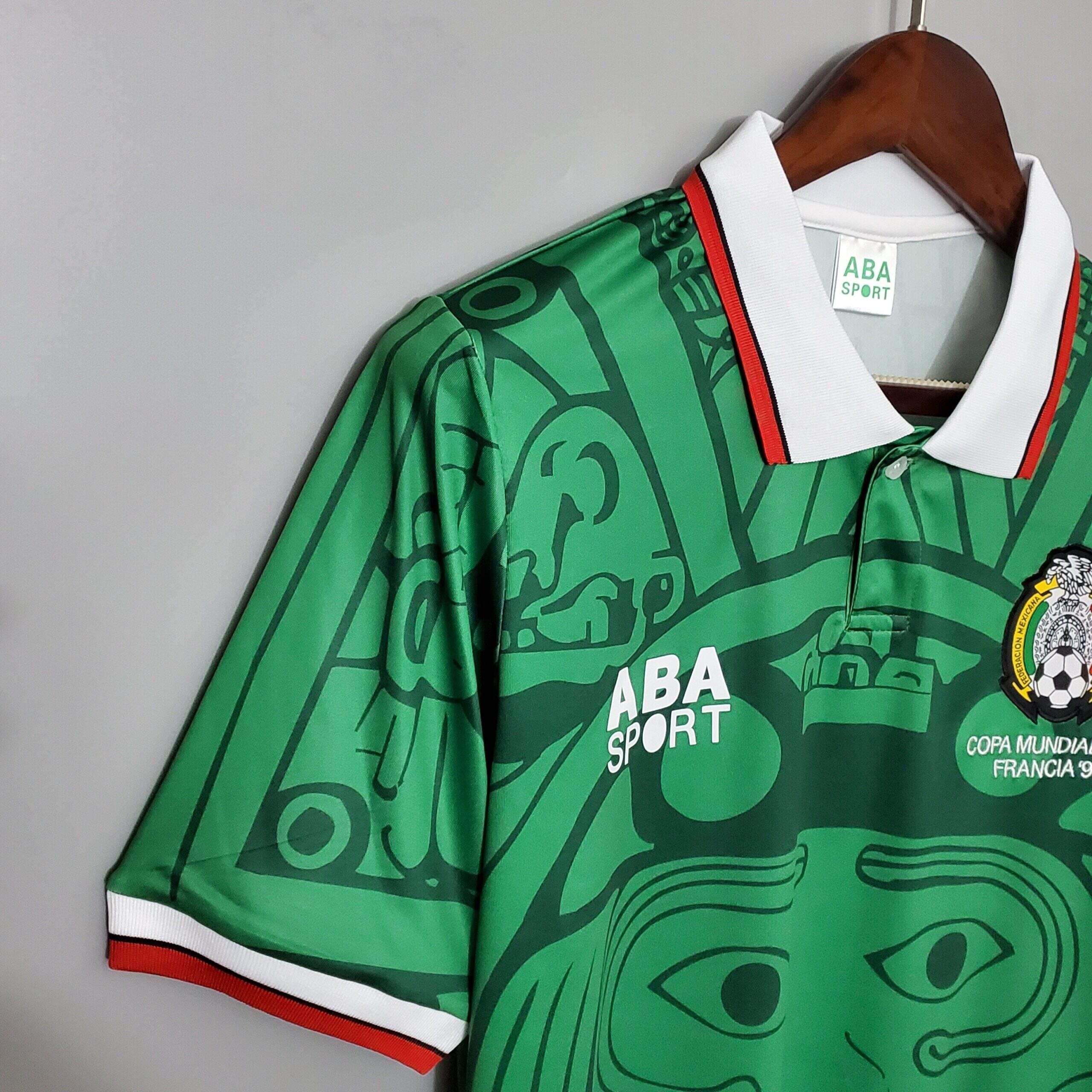 Cheap 1998 Mexico home retro kit