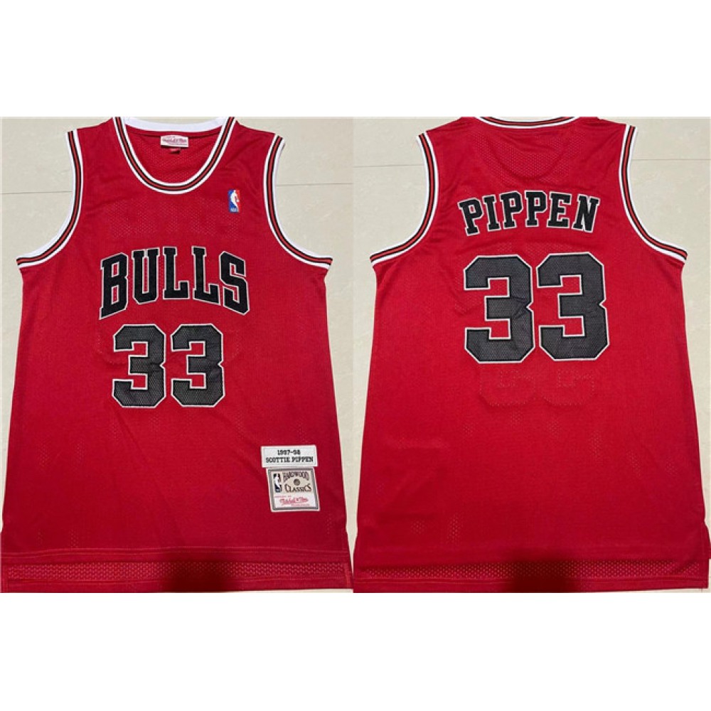 Chicago Bulls 33 Jersey Red - Game Day Essential
