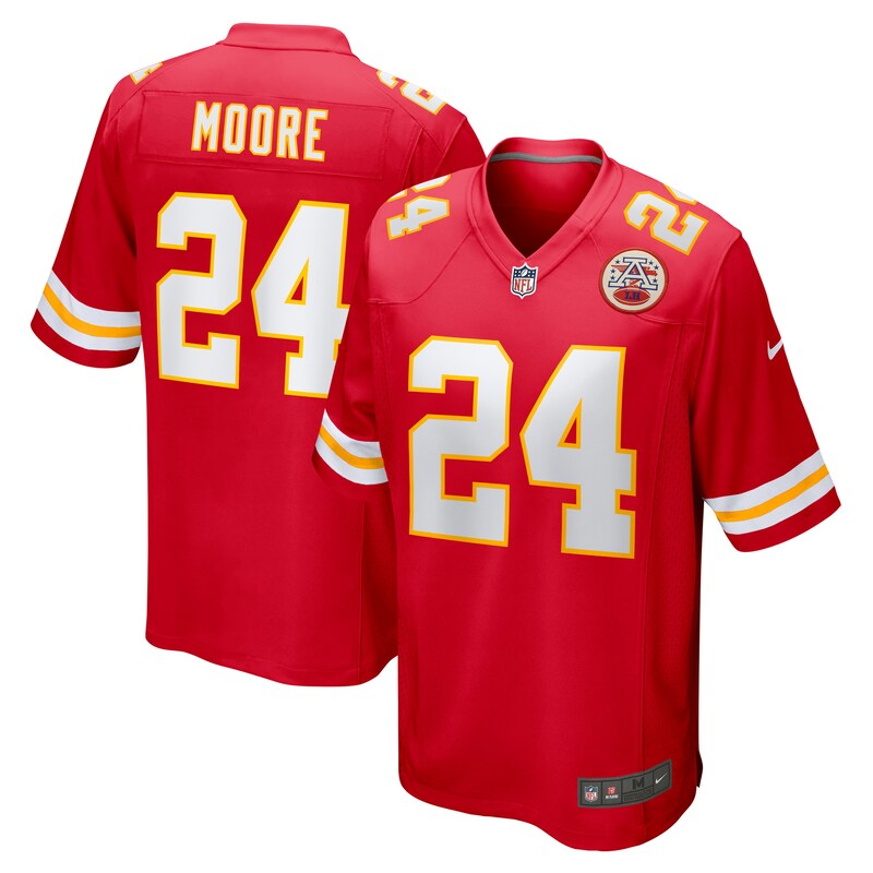 None Skyy Moore KC Chiefs Legendary Elite Jersey Football Apparel