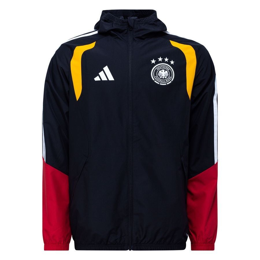 Germany Travel Jacket Tiro 26 All Weather World Cup 2026 Jet Black