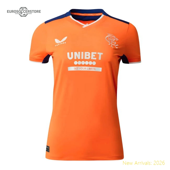 2022-2023 Rangers Third Fan Version Ladies Shirt For Match Day