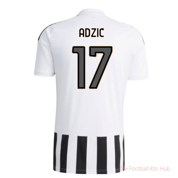 Juventus 2026-2027 Home Shirt Stadium Edition Adzic #17
