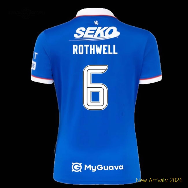 2025-2026 Rangers Home Shirt - Womens (Rothwell 6)