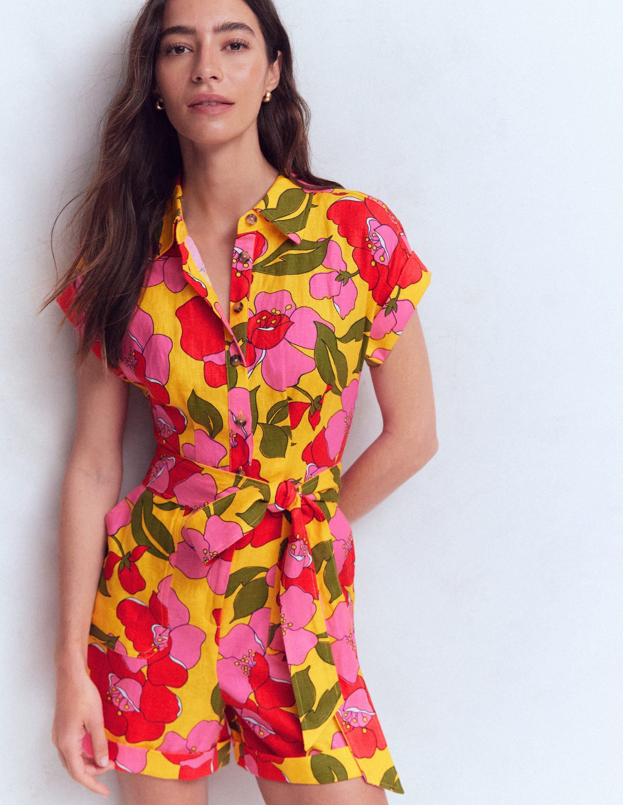 Kay Linen Playsuit