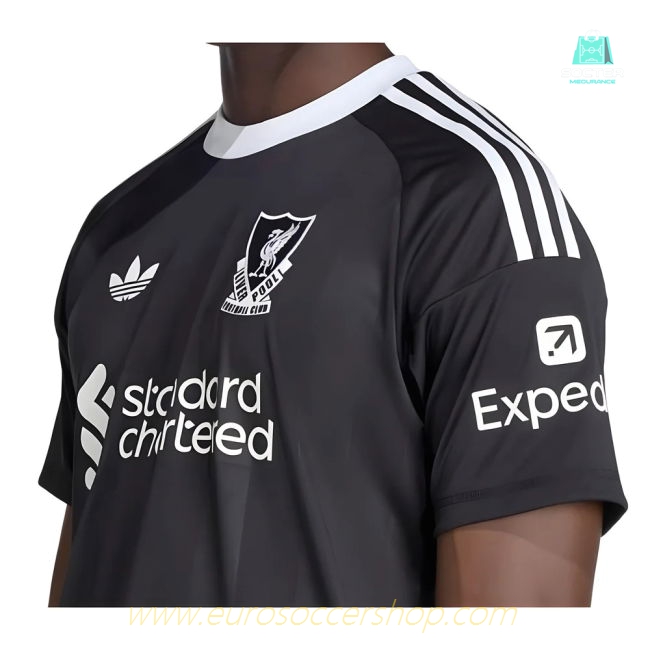2025-2026 Liverpool Third Goalkeeper Shirt (Black)