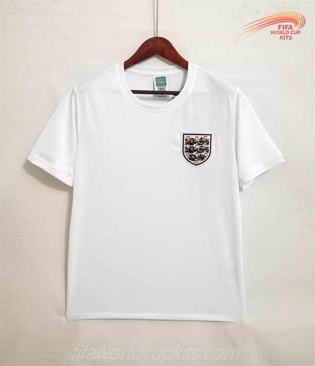 First Choice Soccer Uniform of England 1966 year