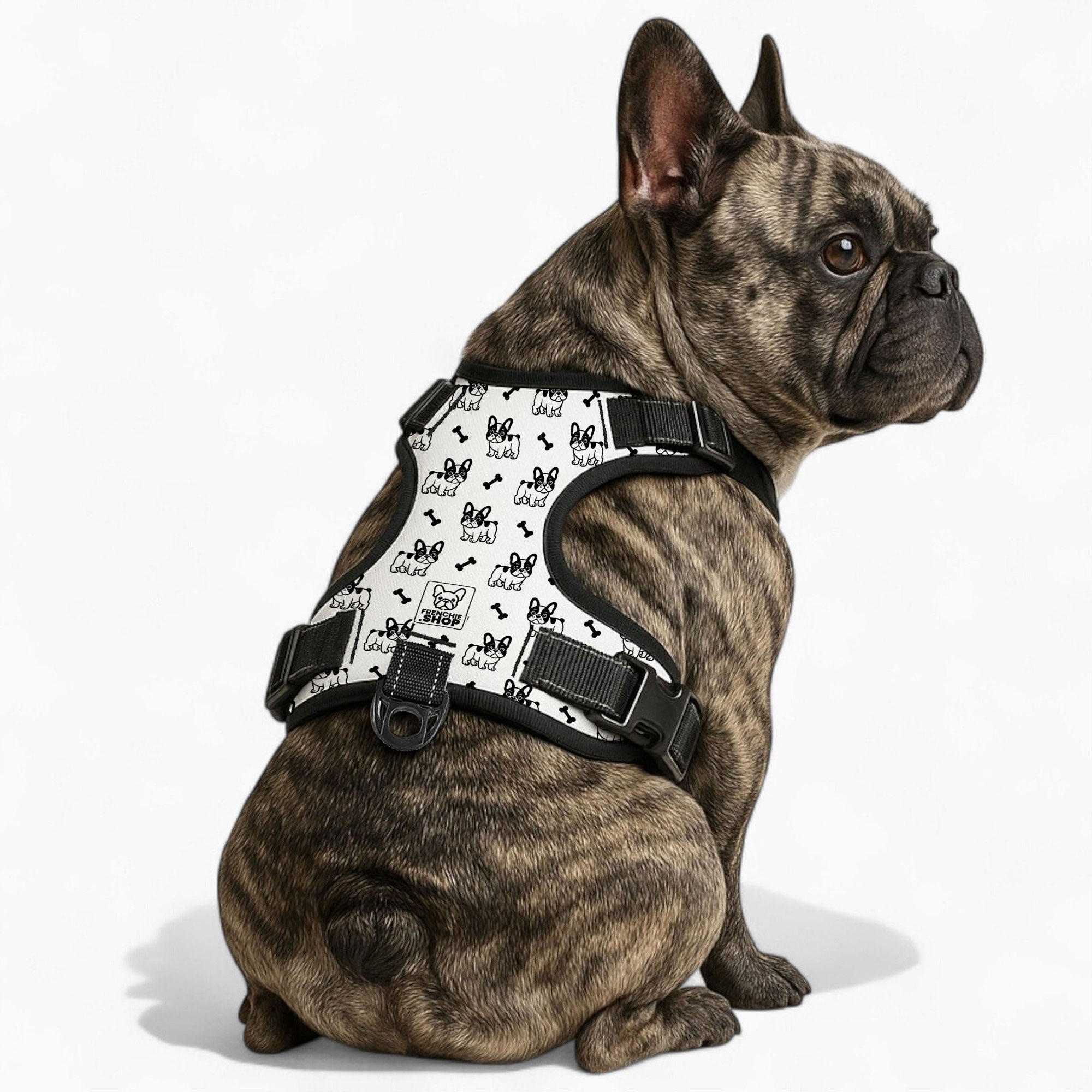 Breed-Designed George - No-pull French Bulldog Dog Harness for Daily Use