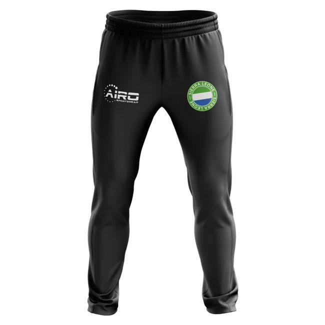 World-Class Sierra Leone Concept Football Training Pants (Black)