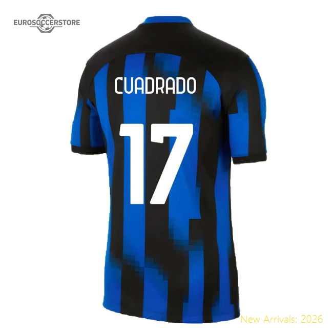 Ac Milan Cuadrado Genuine Home Jersey Deluxe Lightweight
