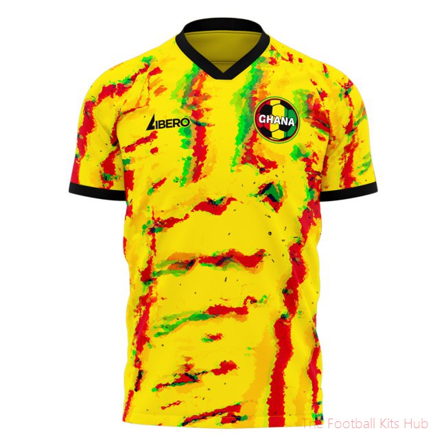 Ghana 2026-2027 Concept Away Shirt (Libero) Adult Short Sleeve