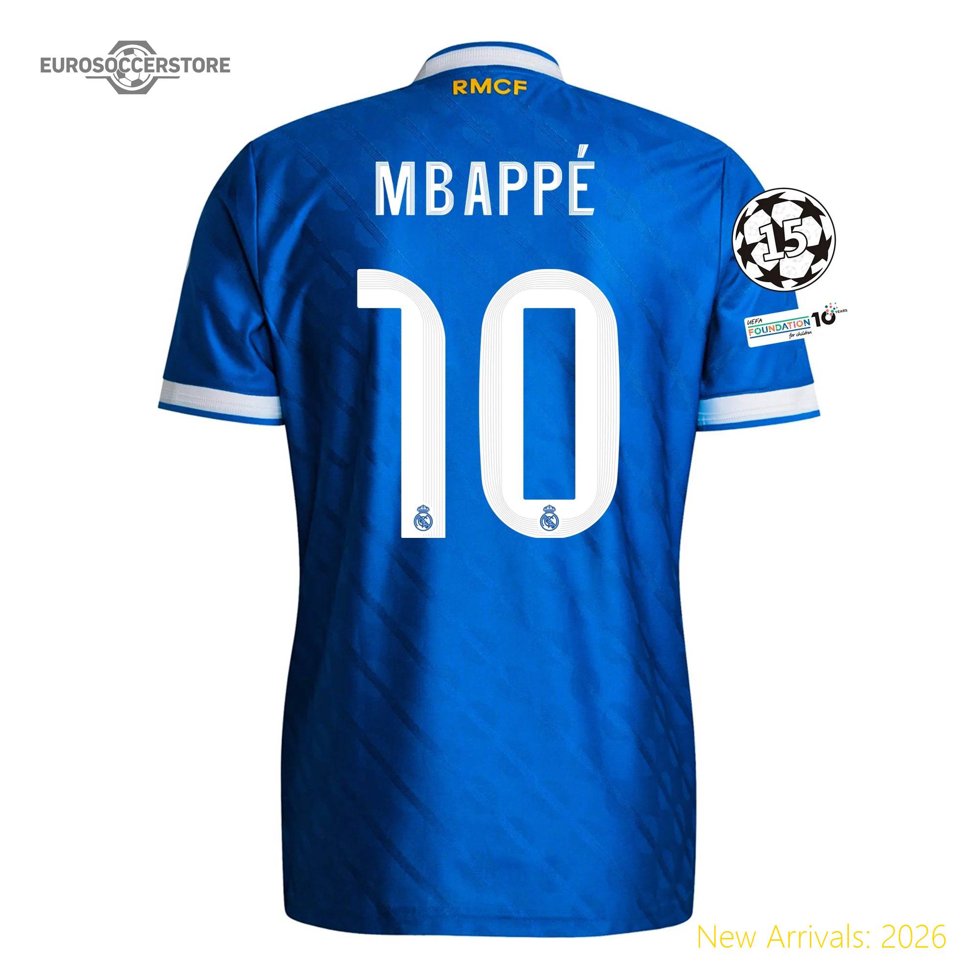 Officially Licensed Trendy Men Rma Team High-quality Third Jersey 2023