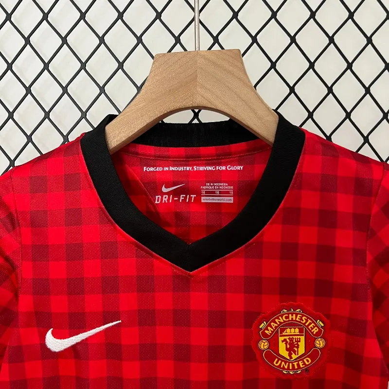 2012-2013 Kids Manchester United Jersey retro kit