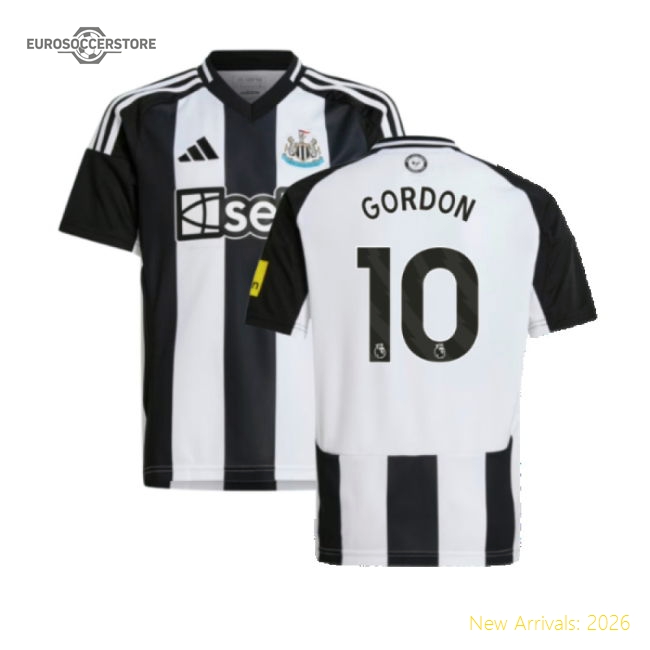 Newcastle Kids Kid-approved Gordon Jersey 2024-2025 Stretchy