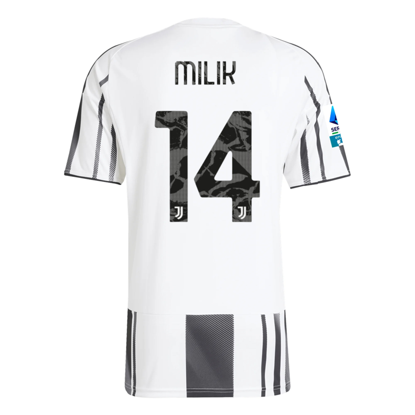 Juventus Milik 2025-2026 Ser Home Jersey – Authentic Shirt