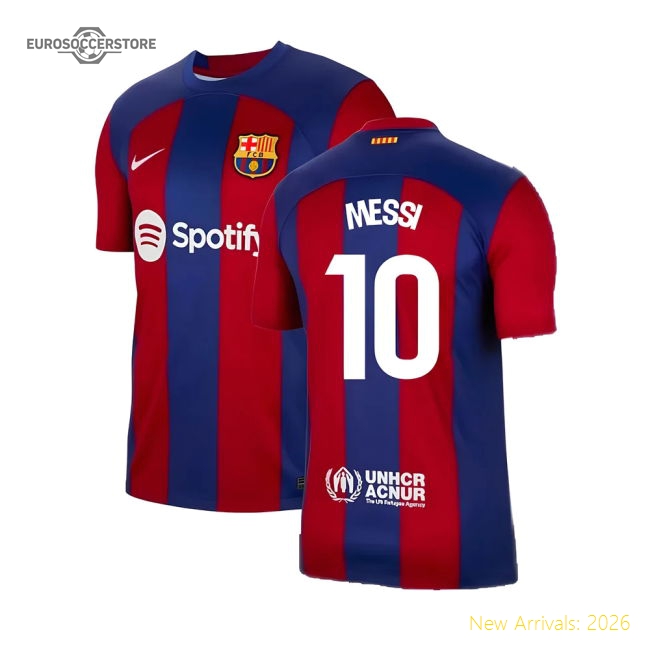 Popular Performance 2023-2024 Barcelona Home Shirt (Messi 10)