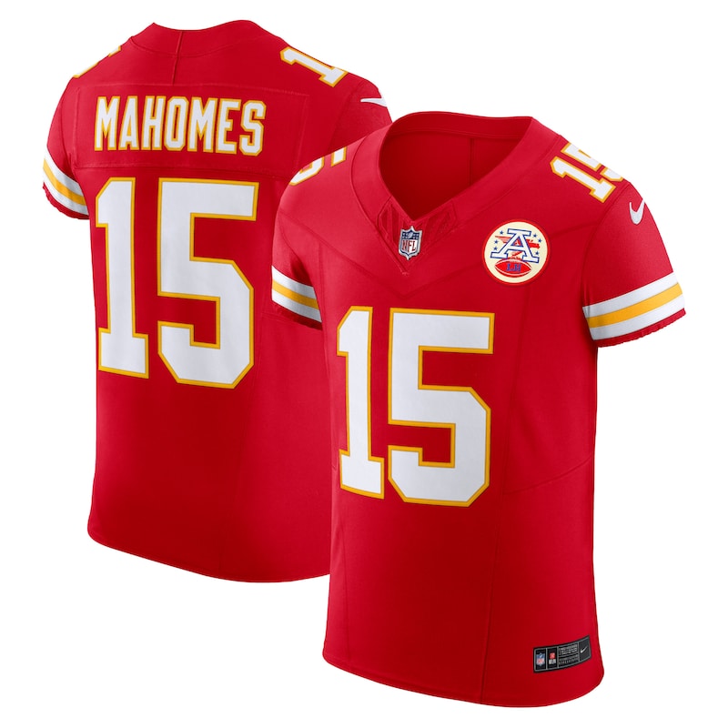 None Patrick Mahomes Kansas City Chiefs Great Value Authentic Jersey