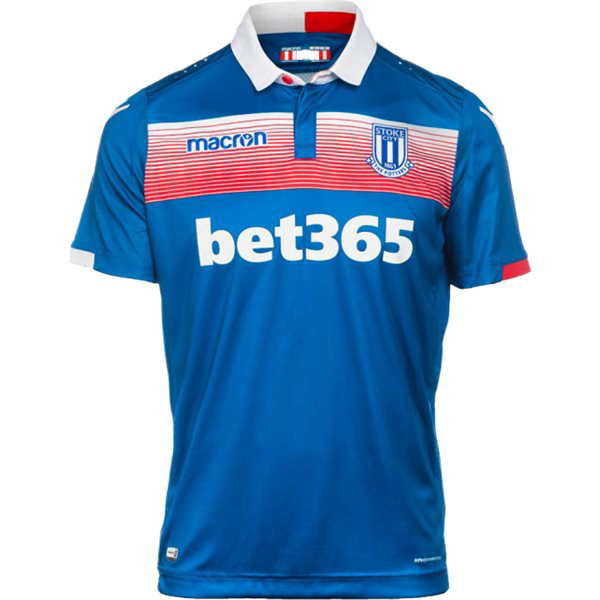 Official Comfort Fit Stoke City Away 201718 Soccer Jersey Shirt