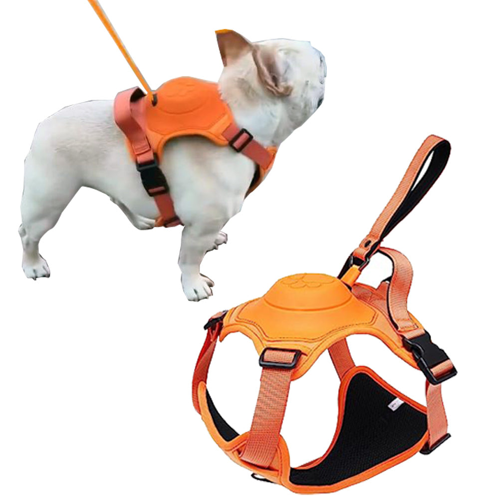 French Bulldog Bulldogbound Frenchie Harness And Retractable Leash Set
