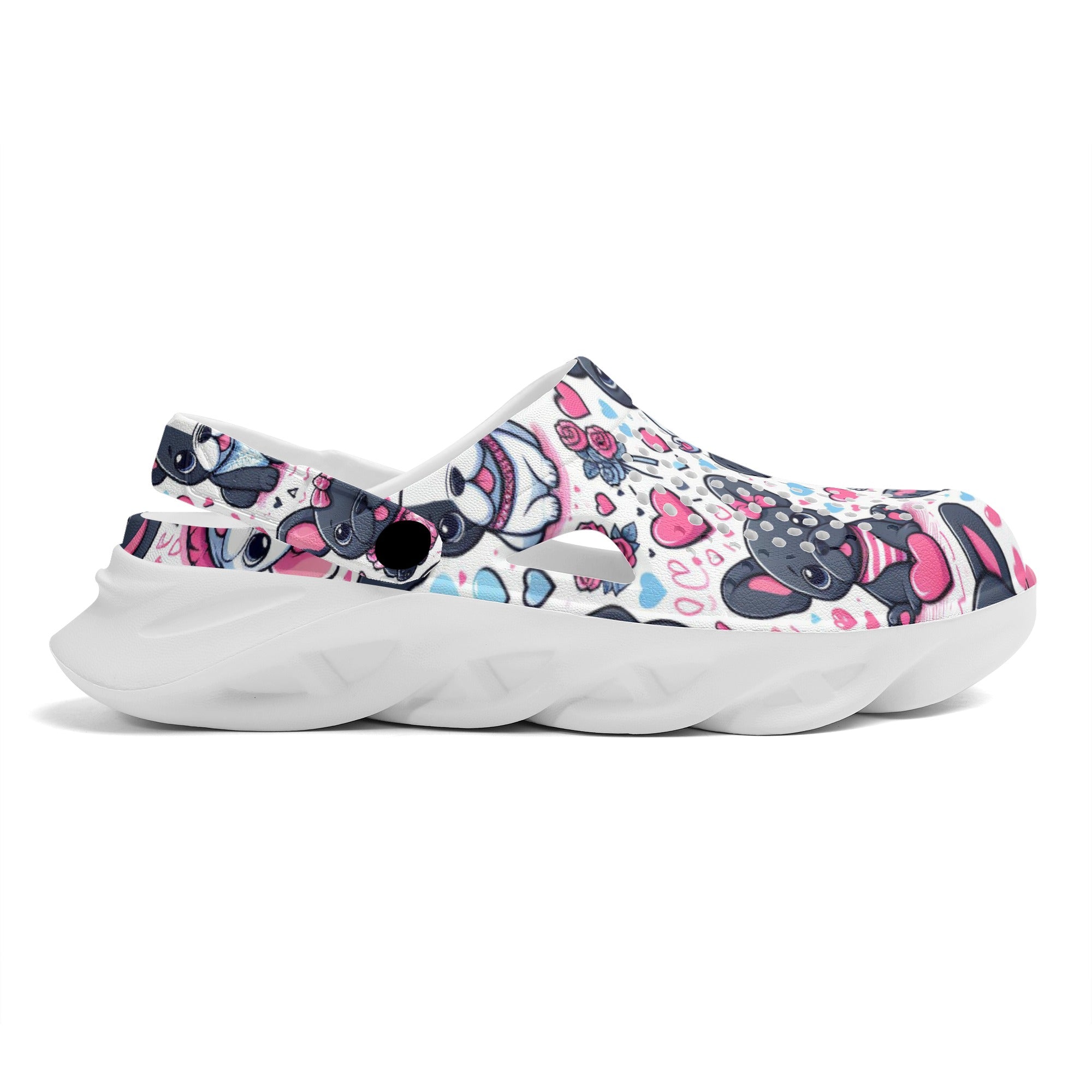 French Bulldog Summer Hollow Out Clogs For French Bulldogs | Comfort Fit