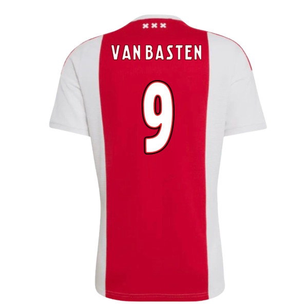 [JGK] 2026-2027 Ajax Home Shirt (Kids) (Van Basten 9)
