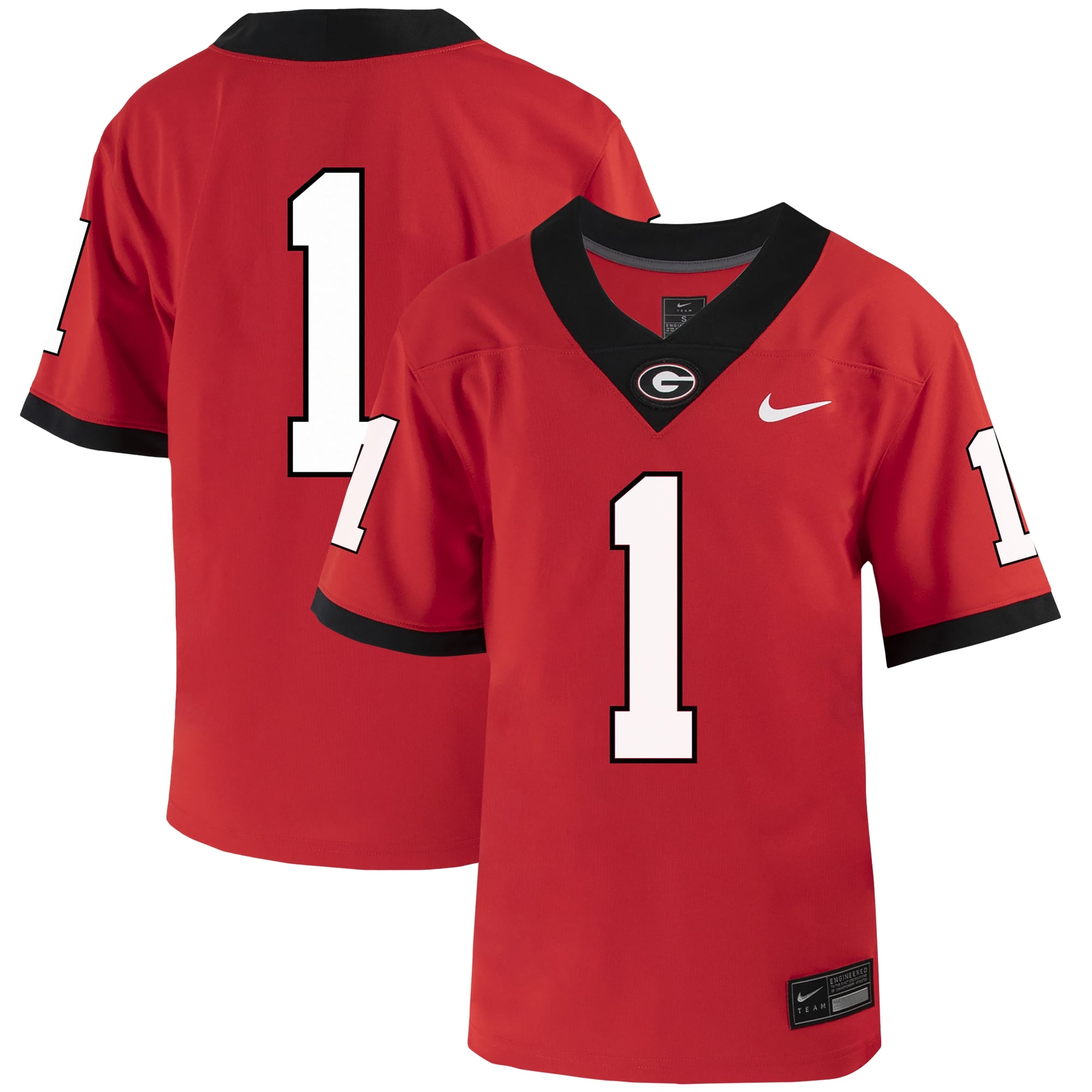 Georgia Bulldogs Nike Preschool Untouchable Replica Football Jersey - Red