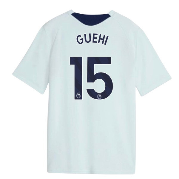 [JED] 2026-2027 Man City Training Jersey (Dewdrop) - Kids (Guehi 15)