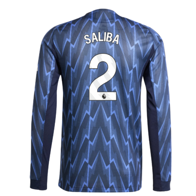 Arsenal Legendary Club Heritage Jersey - 2025-2026 (Saliba 2) (1)