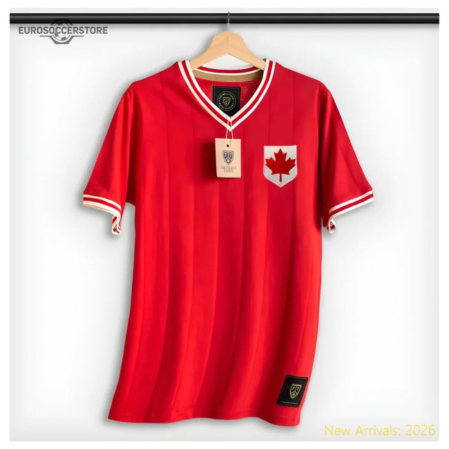 Vintage Canada Red Leaf Game Replica Jersey Stadium Approved