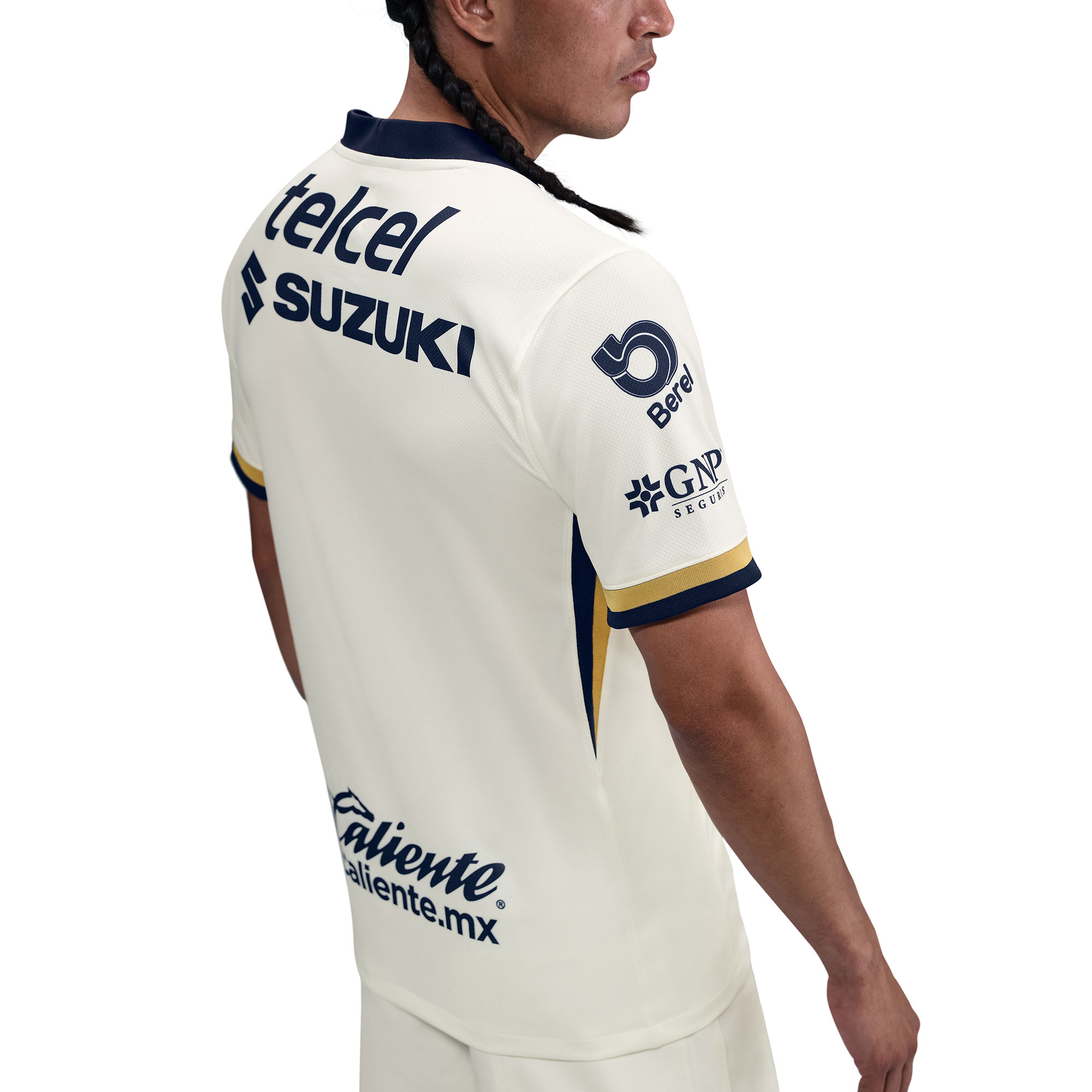 [SJH] Pumas 2025/26 Home Replica Jersey - Cream