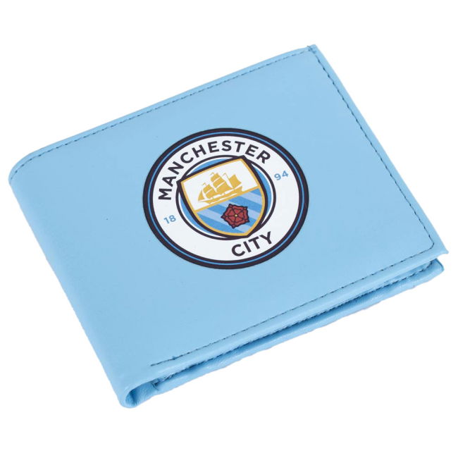 Manchester City FC Coloured PU Wallet (Collector's Item)