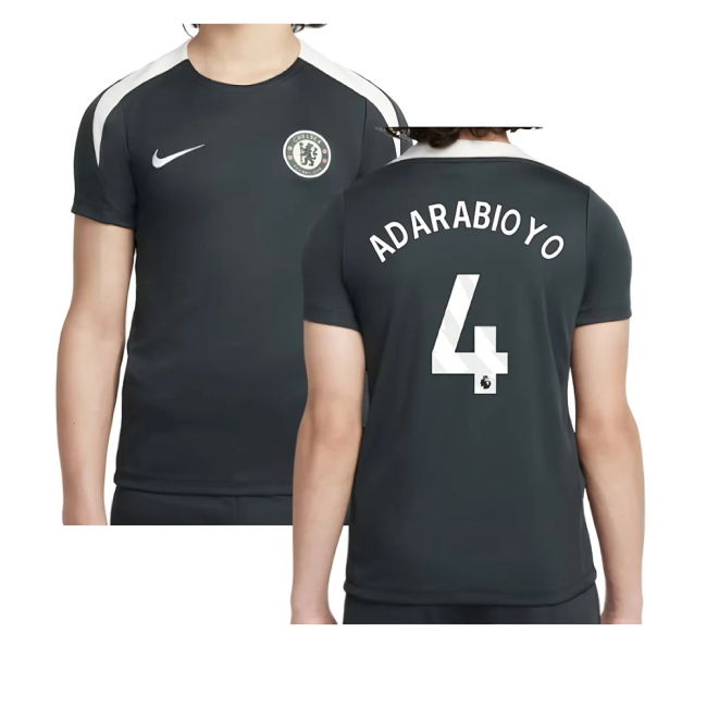 2025-20 Chelsea Official Training Football Kit Adarabioyo #4 L S Kids