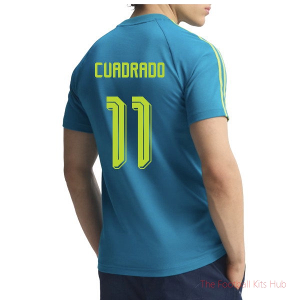 Colombia National Team 2026 2027 Originals T Shirt (Mystery Petrol) (Cuadrado 11)