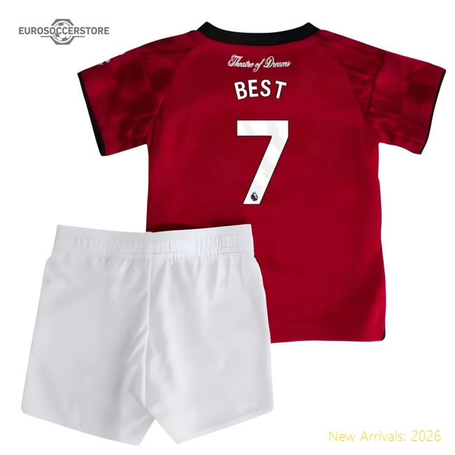 Man Utd Home Baby Kit 2025-2026 Fan Collection Jersey