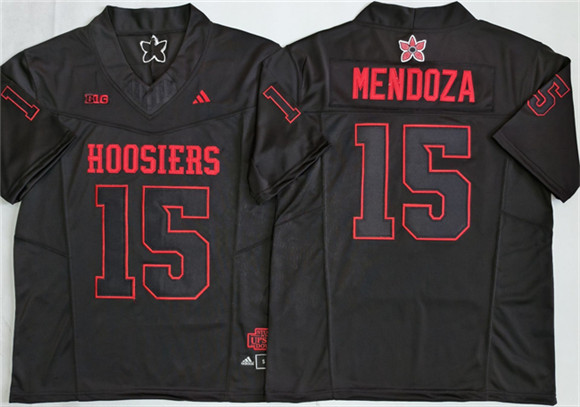 Men's None Black 2024 replica Fernando Mendoza #15 performance Jersey