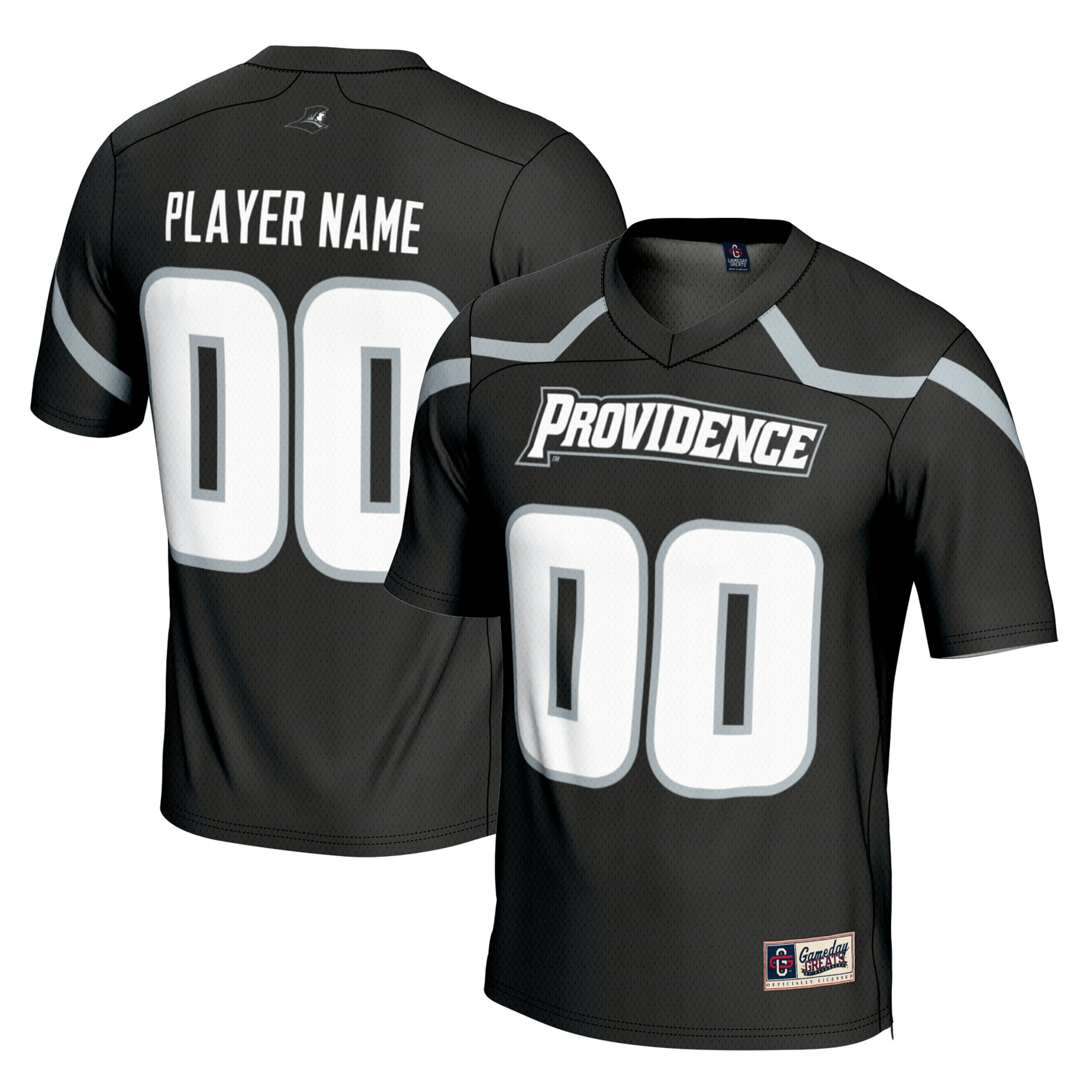 [NJP] Youth Providence Friars GameDay Greats Lacrosse NIL Lightweight Jersey - Black