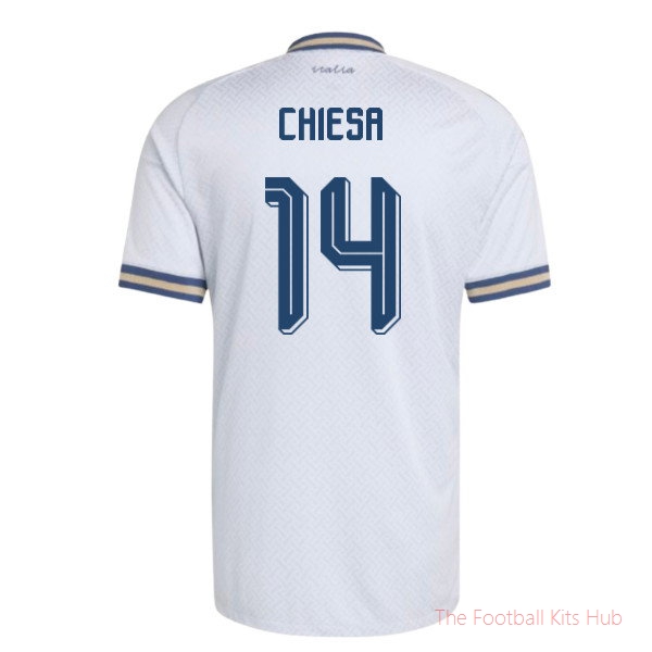 2026-2027 Italy Authentic Away Shirt (Chiesa 14)
