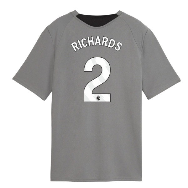 [JED] 2026-2027 Man City Training Jersey (Cast Iron) - Kids (Richards 2)